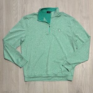 Men's M Byron Nelson Performance Quarter-Zip Pullover Quail Ridge Golf Club